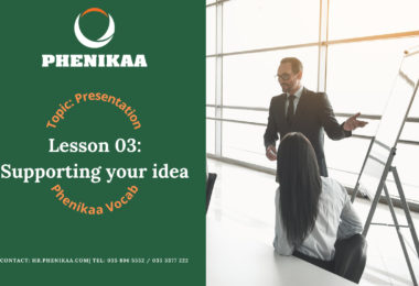Lesson 3: Supporting your idea