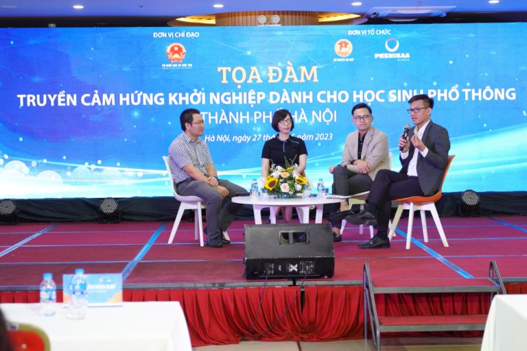 [PHENIKAA SCHOOL] Tọa đàm Truyền cảm hứng khởi nghiệp dành cho học sinh phổ thông tại TP Hà Nội