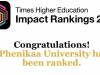 Phenikaa tiếp tục tăng điểm trong Bảng xếp hạng ảnh hưởng năm 2023 của THE Impact Rankings