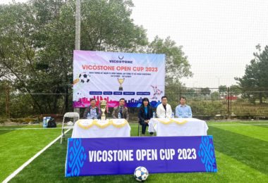 SÔI NỔI KHAI MẠC GIẢI BÓNG ĐÁ “VICOSTONE OPEN CUP 2023” NHÂN KỈ NIỆM 21 NĂM THÀNH LẬP CÔNG TY CP VICOSTONE