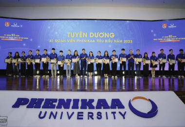 Trường Đại học Phenikaa: Khen thưởng 04 đoàn viên xuất sắc của Khoa Cơ khí – Cơ điện tử