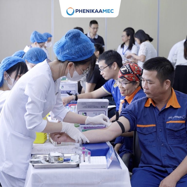 TẬP ĐOÀN PHENIKAA TỔ CHỨC KHÁM SỨC KHỎE ĐỊNH KÌ NĂM 2024 CHO NGƯỜI LAO ĐỘNG