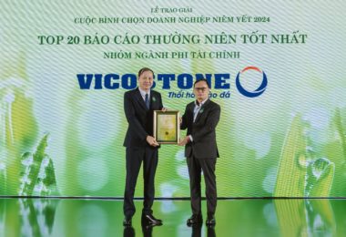 VICOSTONE NĂM THỨ 11 LIÊN TIẾP ĐƯỢC TÔN VINH TRONG TOP 20 BÁO CÁO THƯỜNG NIÊN TỐT NHẤT