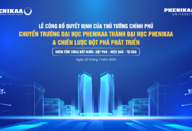 Lễ công bố Quyết định của Thủ tướng Chính phủ chuyển Trường Đại học Phenikaa thành Đại học Phenikaa & Chiến lược đột phá phát triển