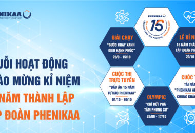 CHUỖI HOẠT ĐỘNG KỈ NIỆM 15 NĂM TẬP ĐOÀN PHENIKAA
