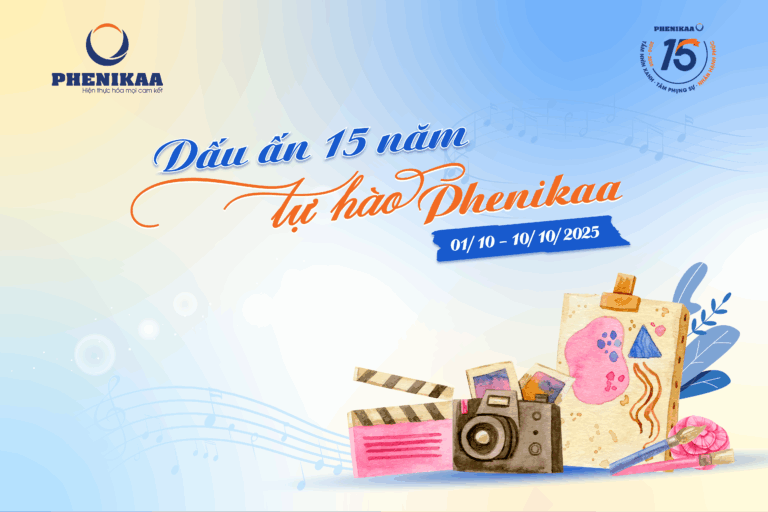 CHÍNH THỨC CÔNG BỐ KẾT QUẢ CUỘC THI  “DẤU ẤN 15 NĂM – TỰ HÀO PHENIKAA” 