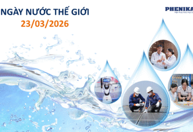 NGÀY NƯỚC THẾ GIỚI (22/3) – PHENIKAA CÙNG HÀNH ĐỘNG VÌ NGUỒN SỐNG XANH