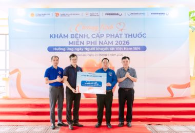 VICOSTONE – THÀNH VIÊN TẬP ĐOÀN PHENIKAA ĐỒNG HÀNH CHĂM SÓC SỨC KHỎE CỘNG ĐỒNG TẠI XÃ HÒA LẠC