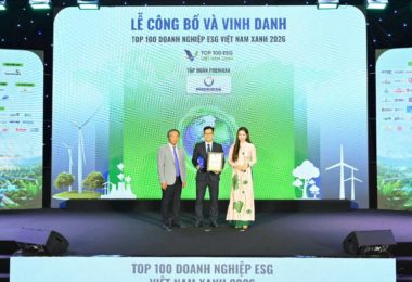 TẬP ĐOÀN PHENIKAA VÀ VICOSTONE ĐƯỢC VINH DANH TRONG TOP 100 DOANH NGHIỆP ESG VIỆT NAM XANH 2026
