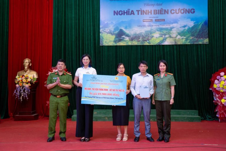 PHENIKAA CHUNG TAY GẮN KẾT YÊU THƯƠNG VÙNG BIÊN CƯƠNG
