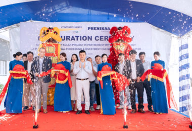 Phenikaa Huế chính thức khánh thành hệ thống điện mặt trời áp mái 928 kWp