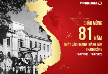 PHENIKAA CHÀO MỪNG 81 NĂM NGÀY CÁCH MẠNG THÁNG TÁM THÀNH CÔNG (19/8/1945 – 19/8/2026)