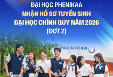 ĐẠI HỌC PHENIKAA MỞ CÁNH CỬA ĐỢT 2 NĂM 2026: BẮT ĐẦU HÀNH TRÌNH KIẾN TẠO TƯƠNG LAI