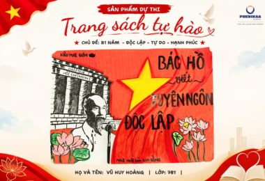 TRANG SÁCH TỰ HÀO” – VẼ LỊCH SỬ, KỂ CHUYỆN NON SÔNG CÙNG PHENIKAA SCHOOL