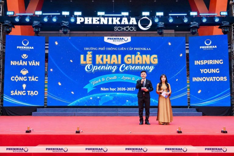 CÙNG PHENIKAA CHÀO MỪNG LỄ KHAI GIẢNG NĂM HỌC MỚI 2026 – 2027 RỘN RÀNG VÀ ĐONG ĐẦY CẢM XÚC
