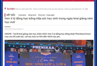HƠN 3 TỈ ĐỒNG HỌC BỔNG TIẾP SỨC HỌC SINH TRONG NGÀY KHAI GIẢNG NĂM HỌC MỚI